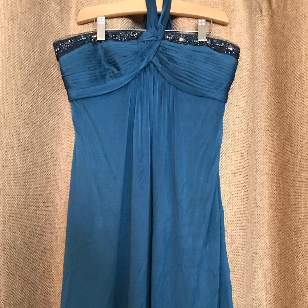 Jewel Tone XS BCBG Halter Dress
